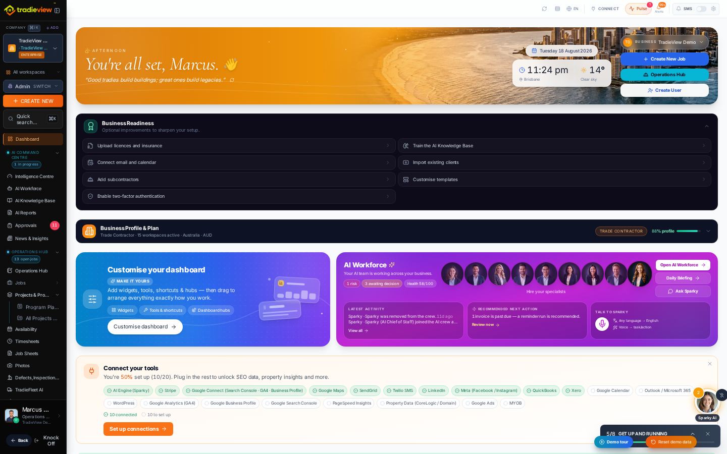Why TradieView — inside TradieView