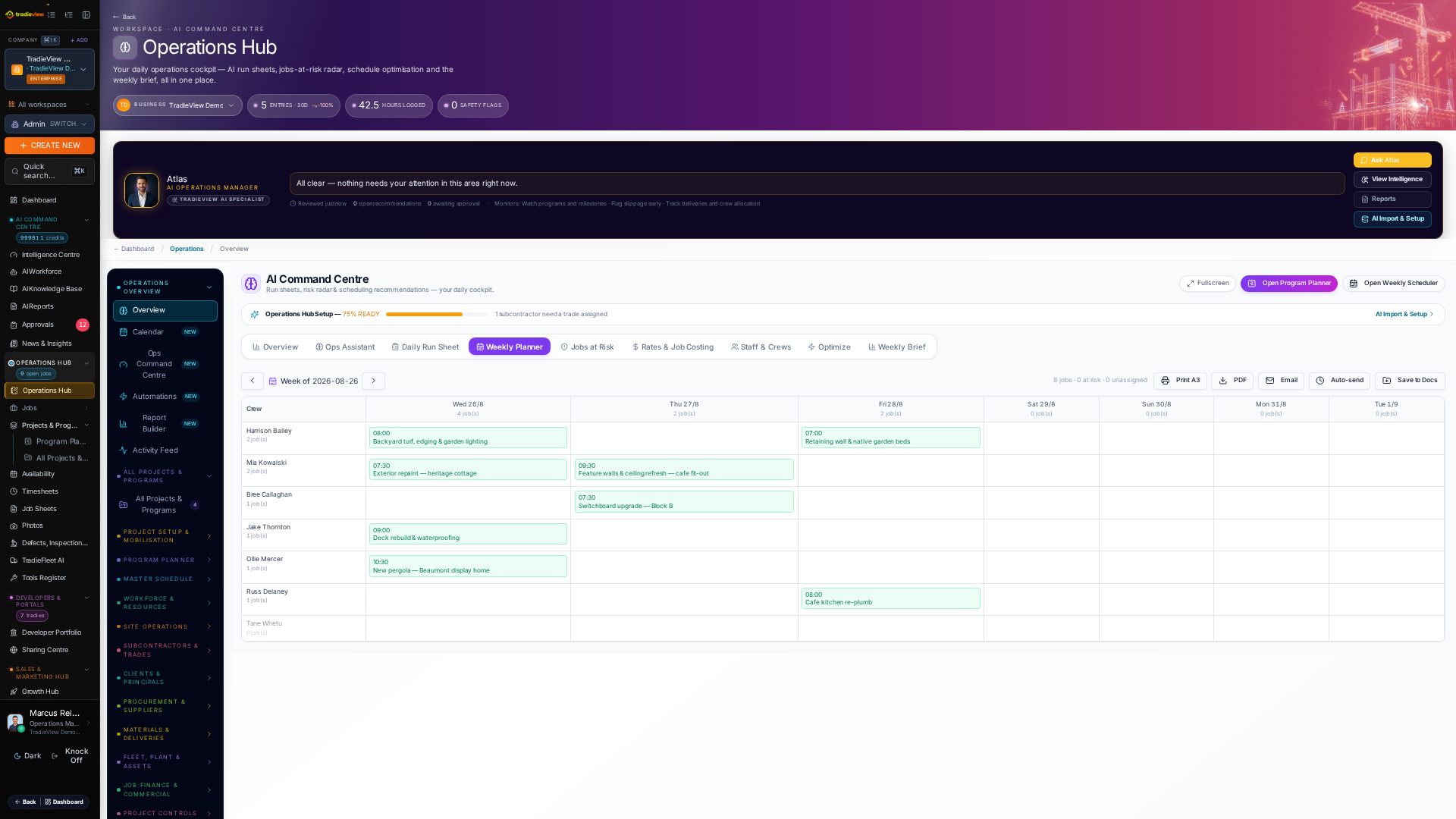 Admin portal